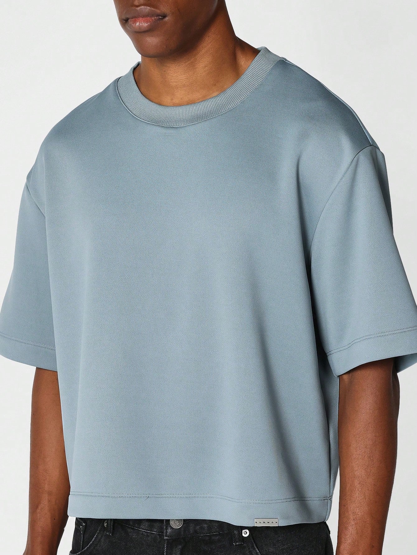 Crop Fit Premium Heavyweight Tee