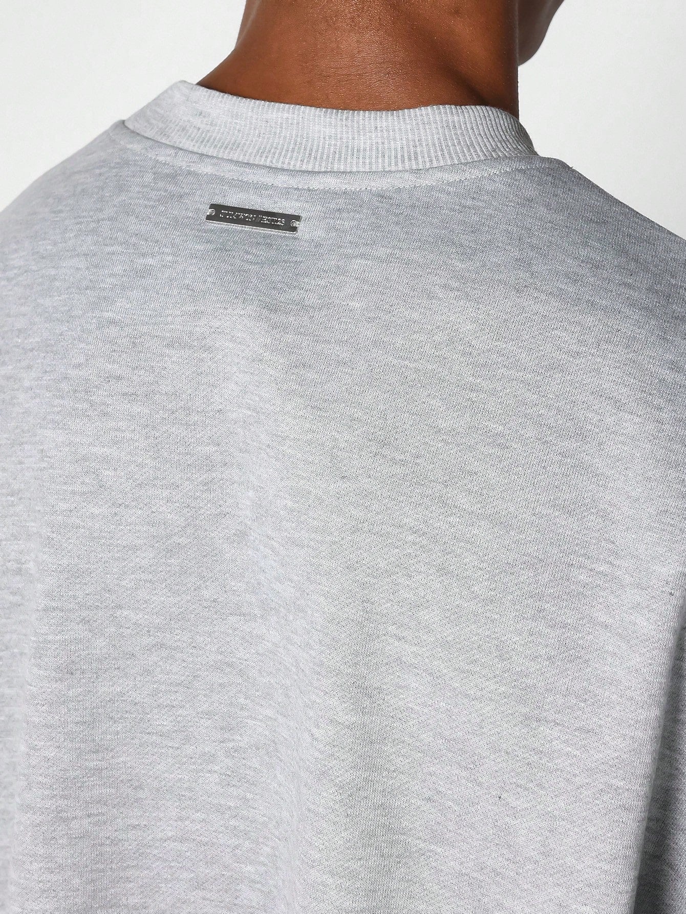 Cropped Crew Neck Sweatshirt