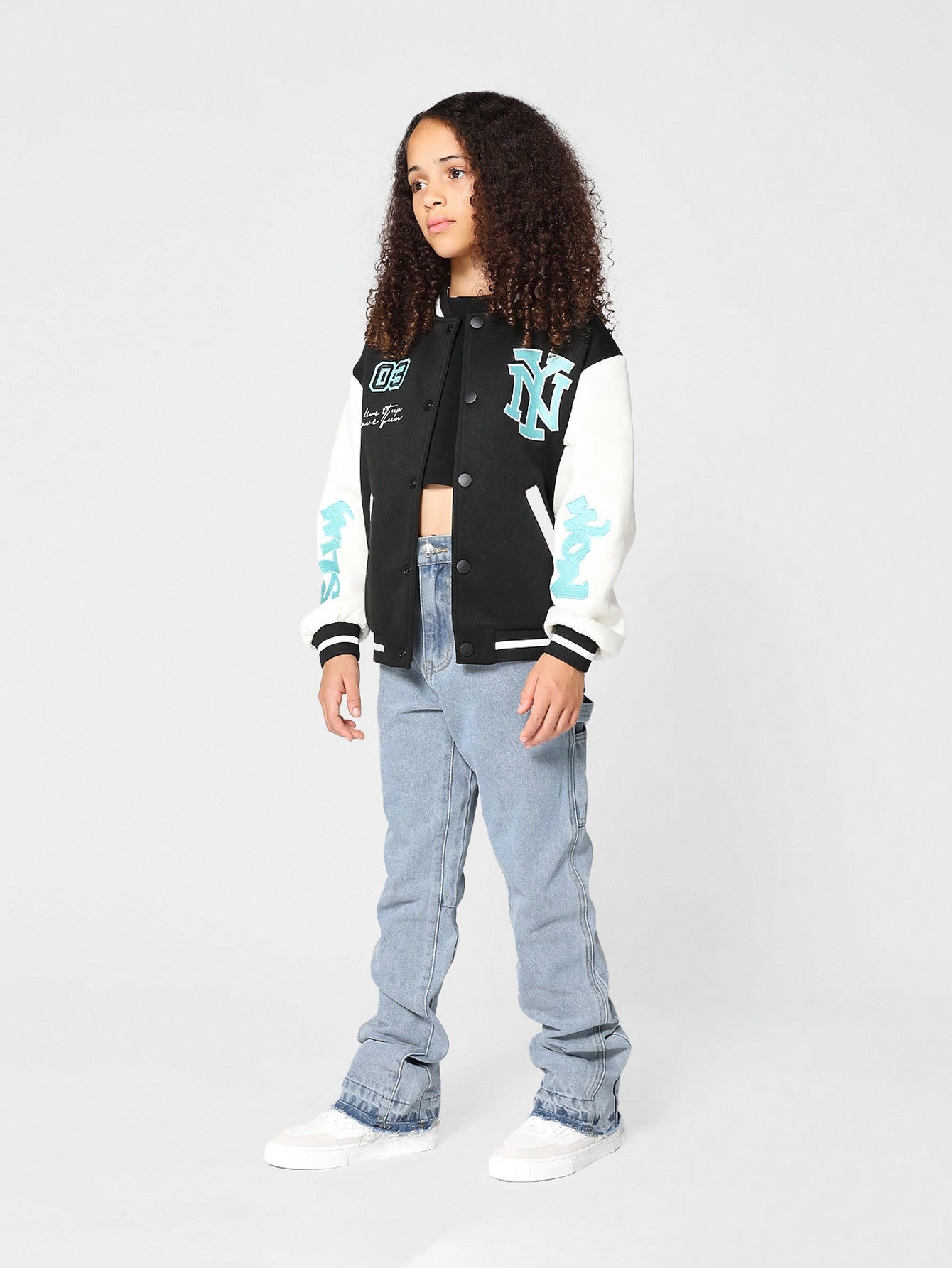 Kids Unisex Flare Fit Workwear Jean