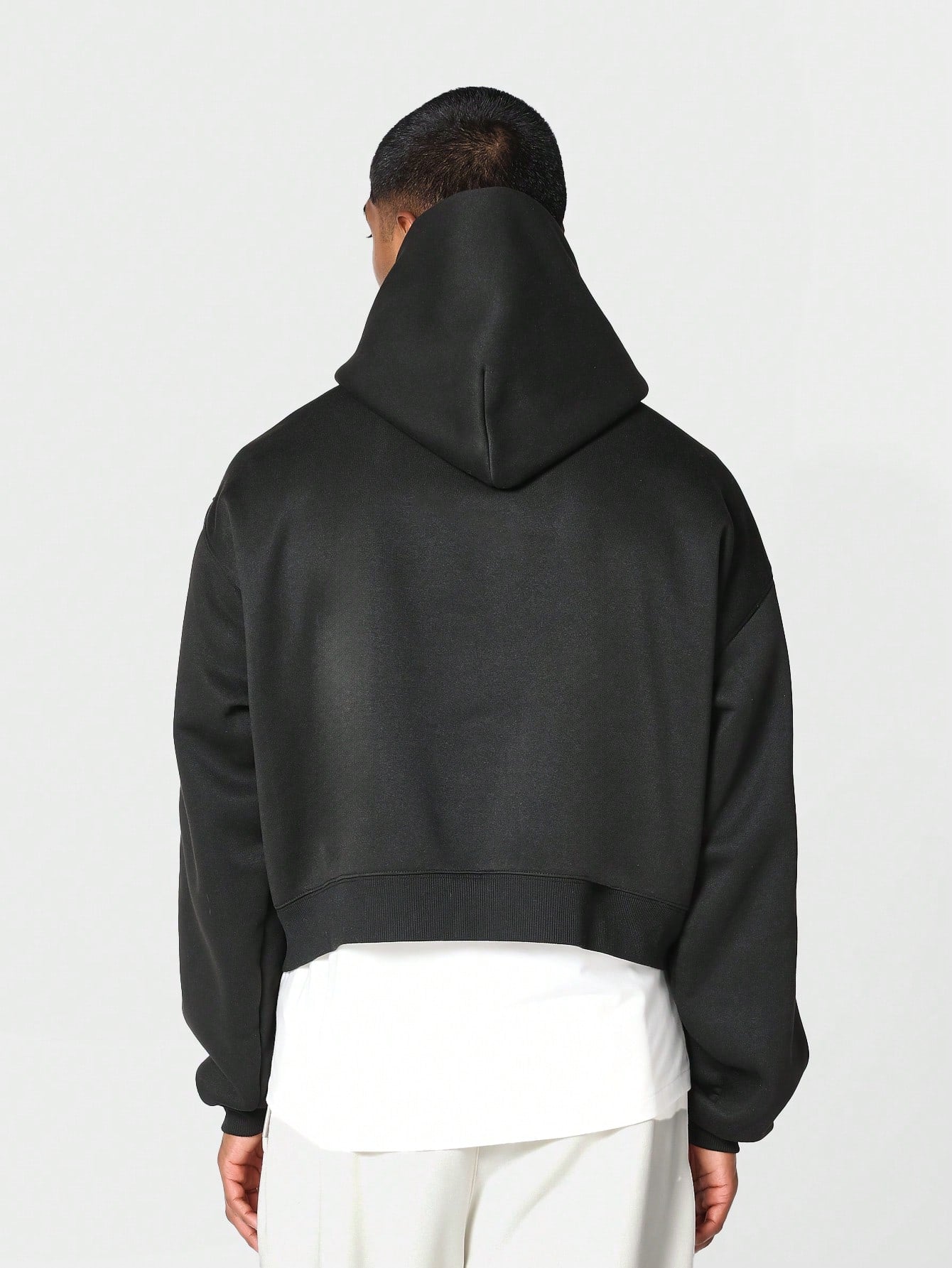 Overhead Crop Fit Essential Hoodie