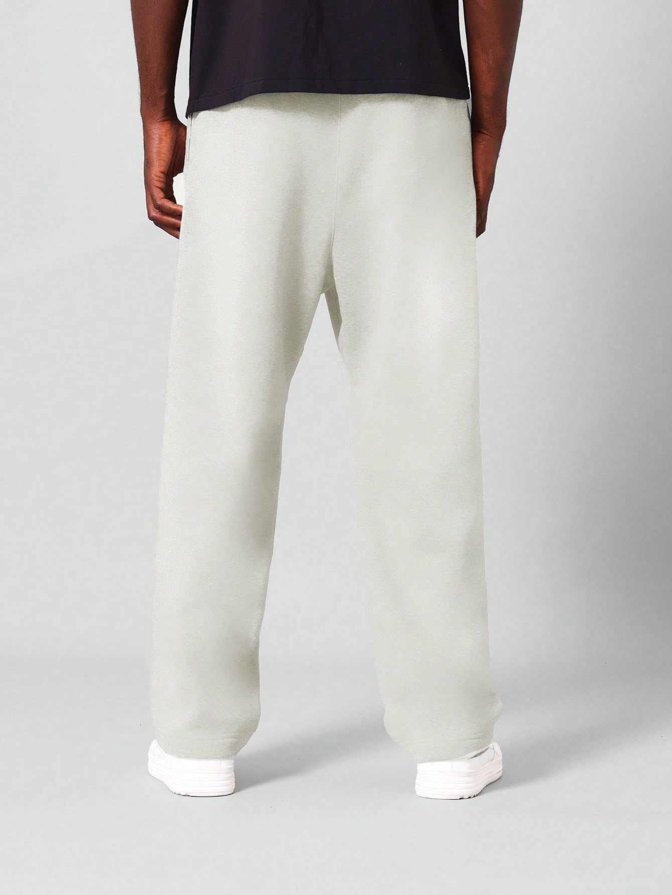 Straight Fit Essential Drop Crotch Jogger