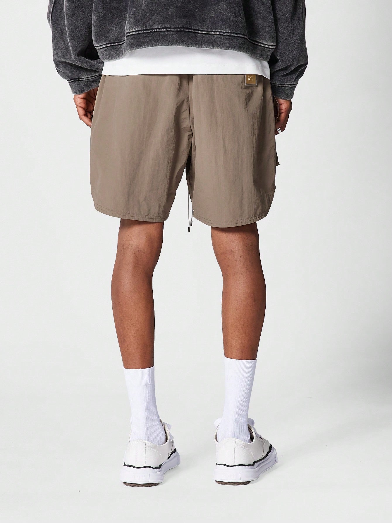 Nylon Short With Cargo Pockets