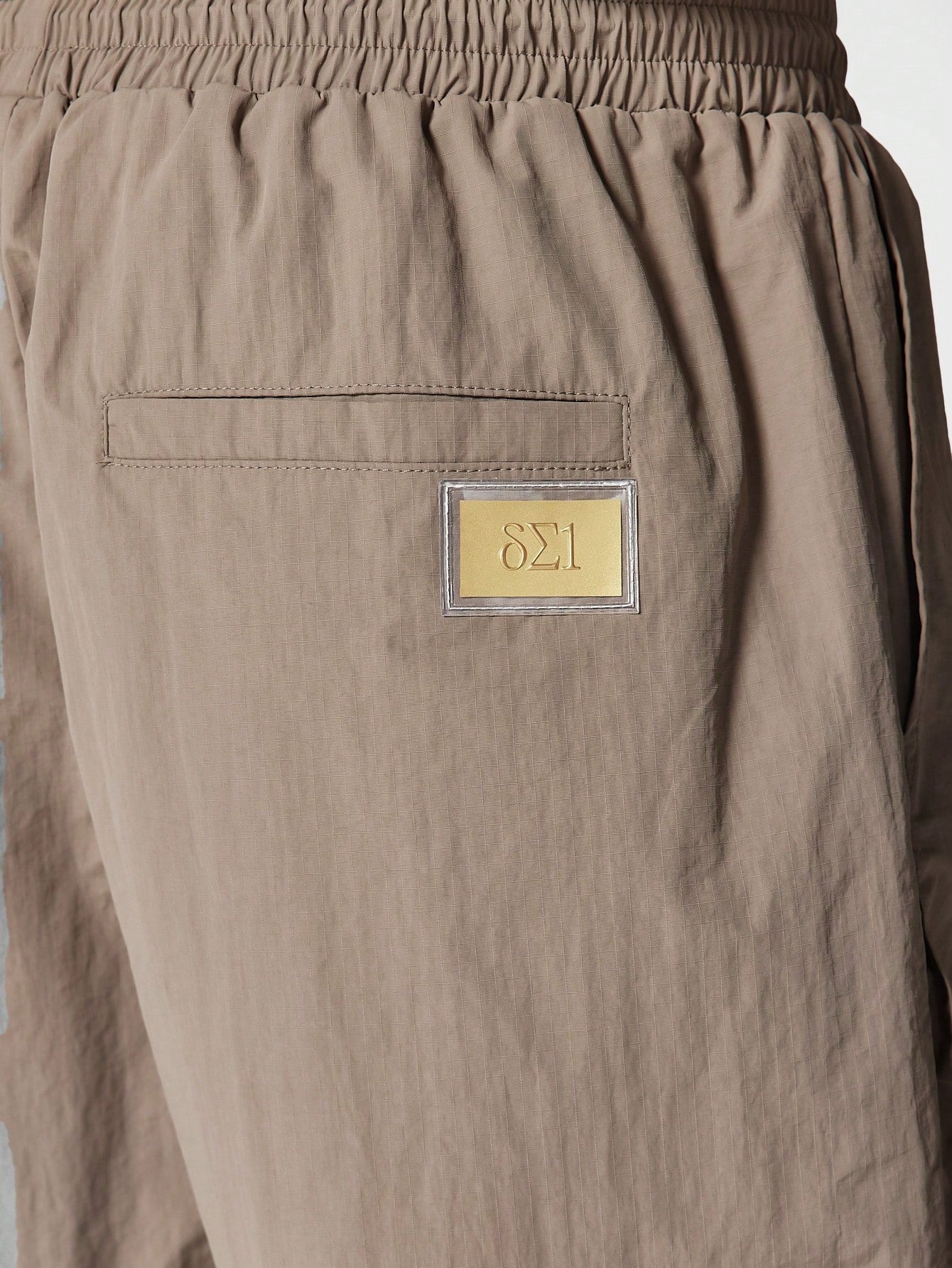 Nylon Short With Cargo Pockets