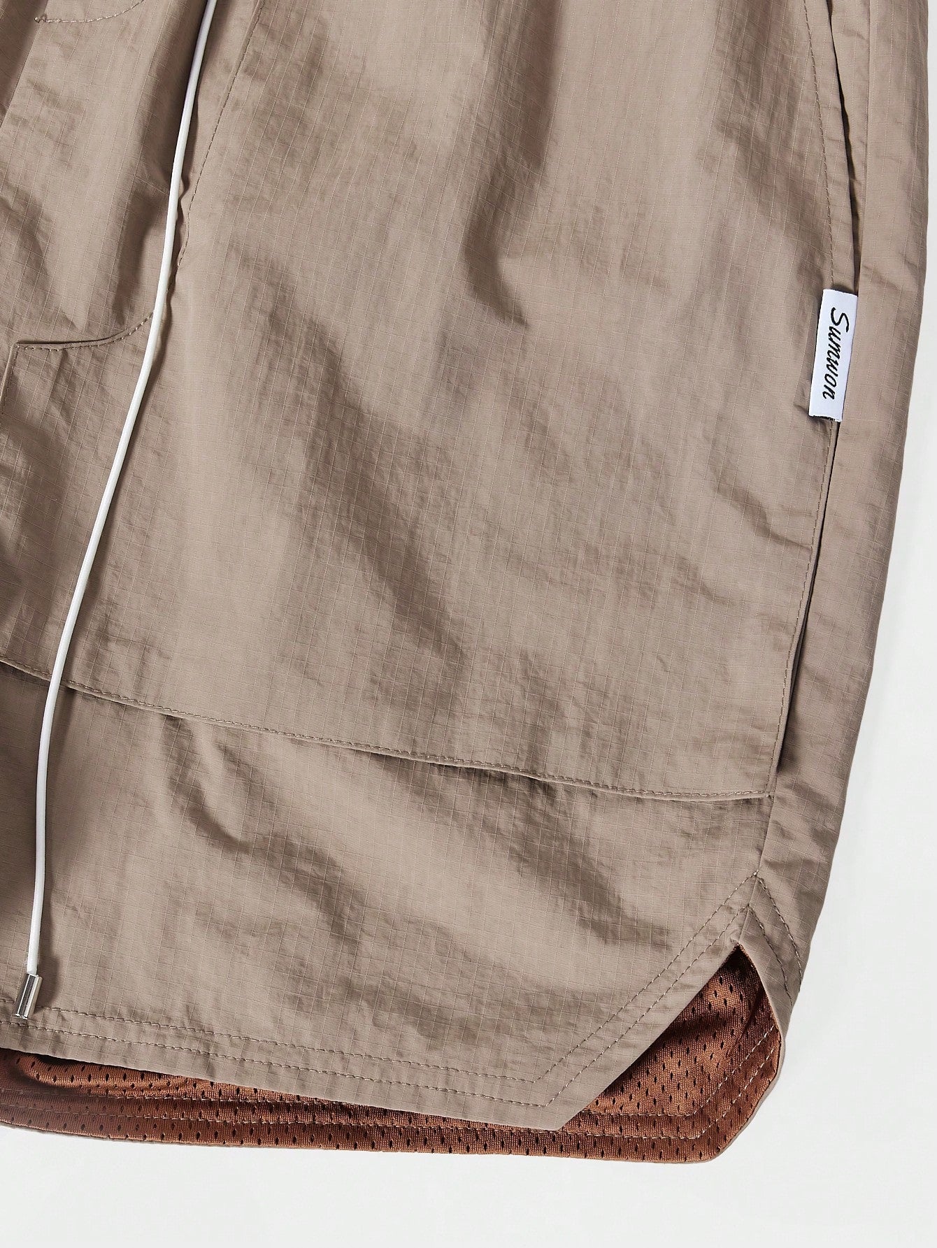 Nylon Short With Cargo Pockets