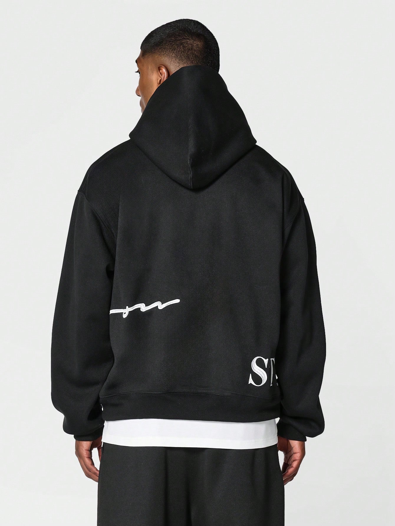 Overhead Hoodie With Signature Embroidery