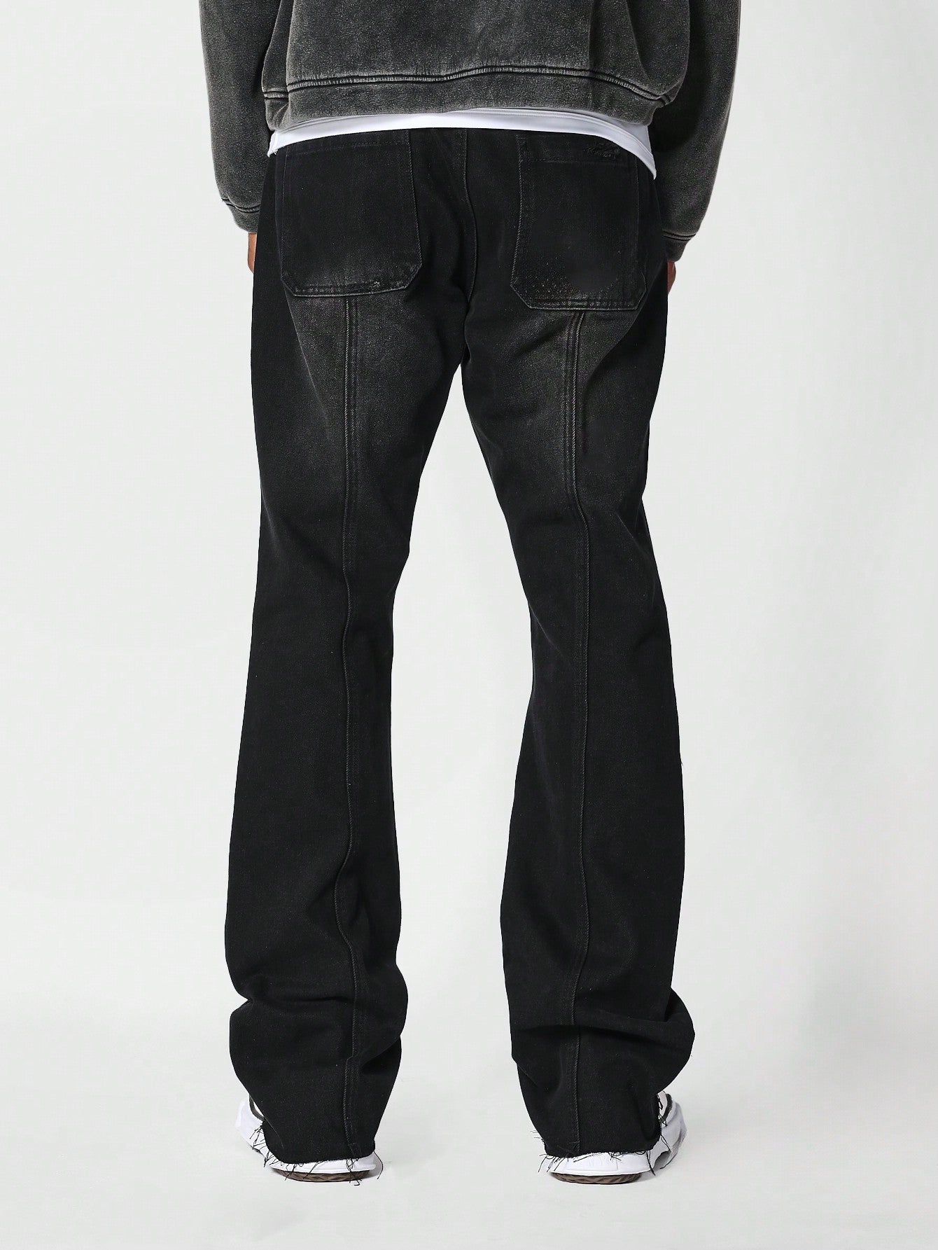 Flare Fit Jean With Seam Detail