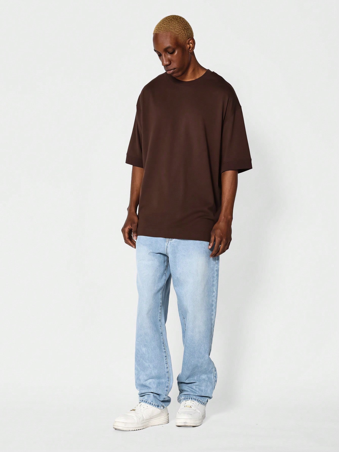 Oversized Fit Essential Short Sleeve Tee